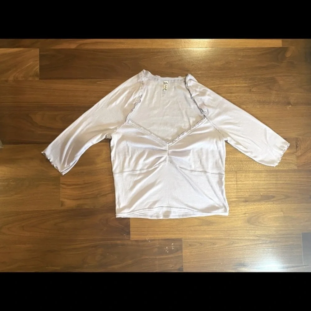 INTIMATELY FREE PEOPLE‎ LAVENDER CROP TOP | SZ L